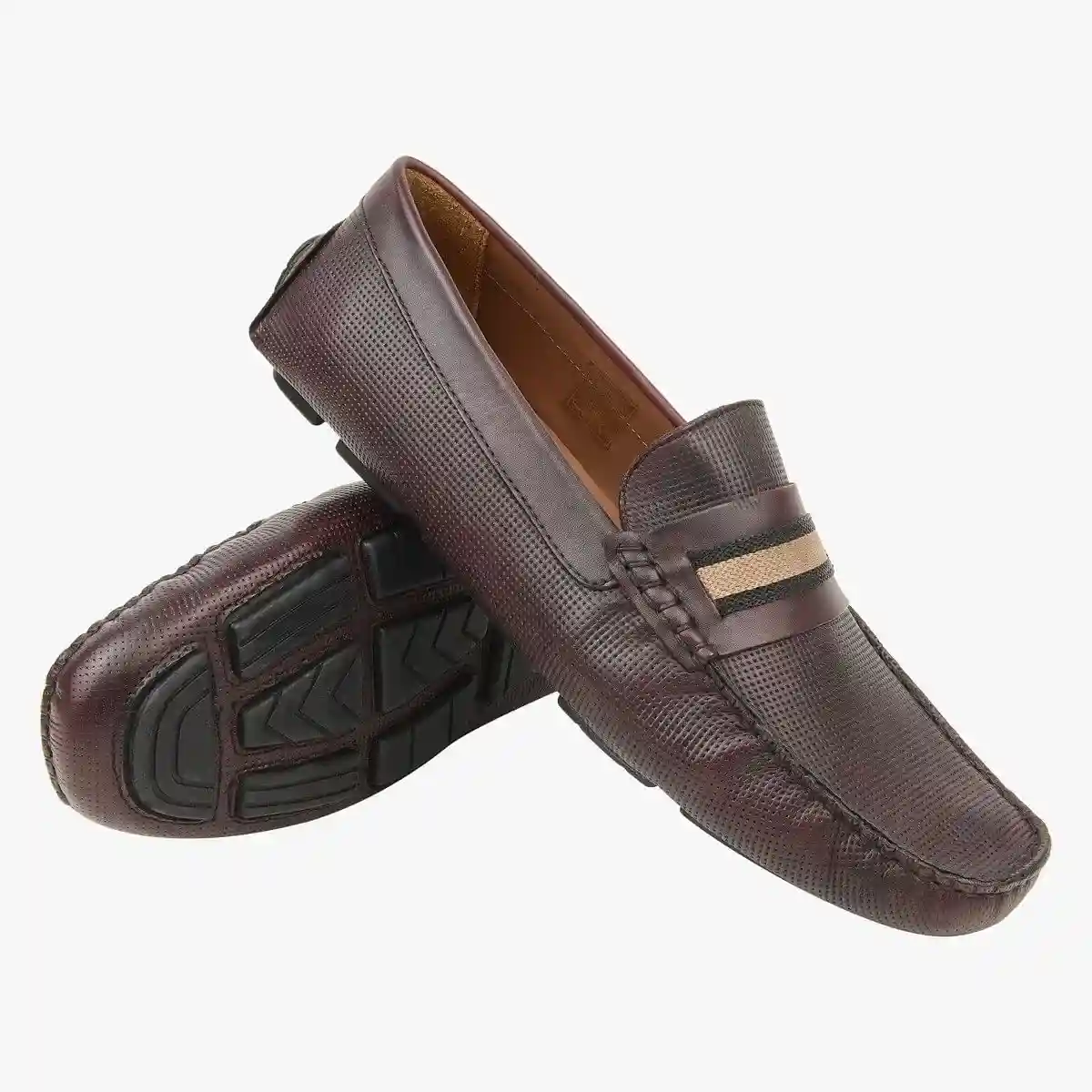 Sm-1117 Red Driver Loafers