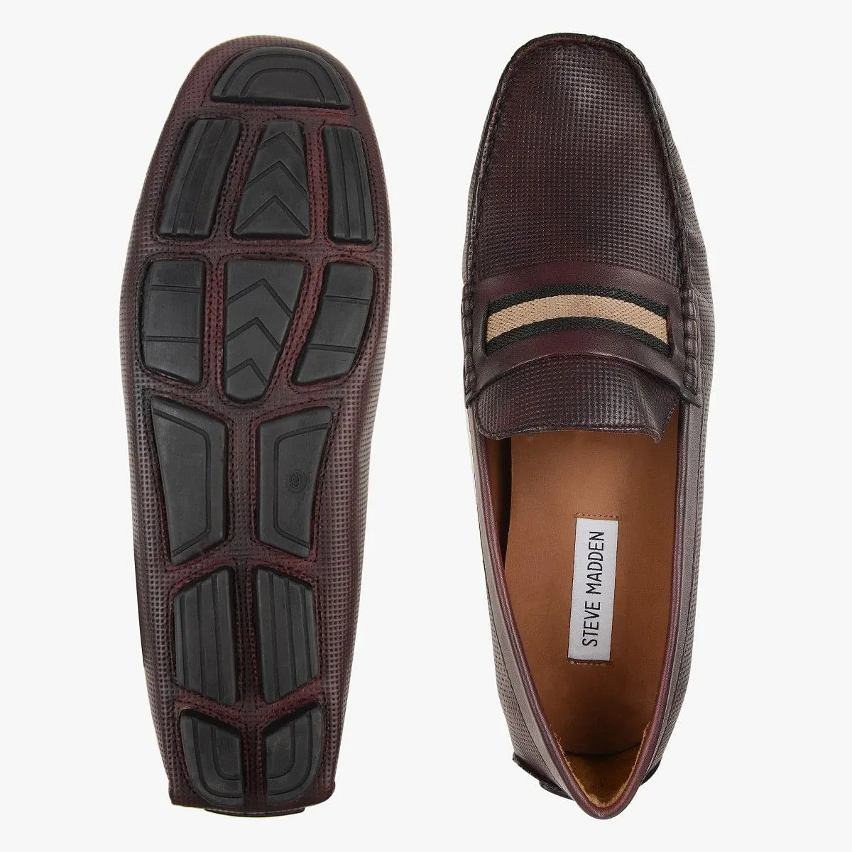 Sm-1117 Red Driver Loafers