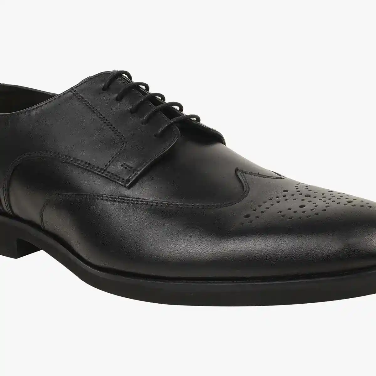Sm-1119 Black Tie-Ups & Dress Loafers
