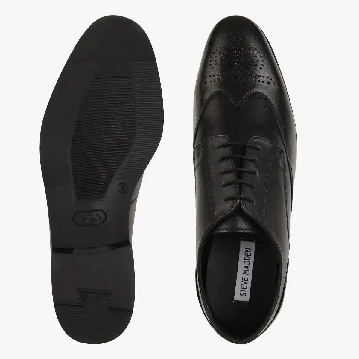 Sm-1119 Black Tie-Ups & Dress Loafers