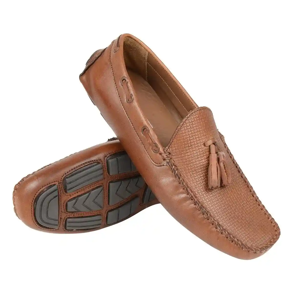 Sm-1122 Red Driver Loafers