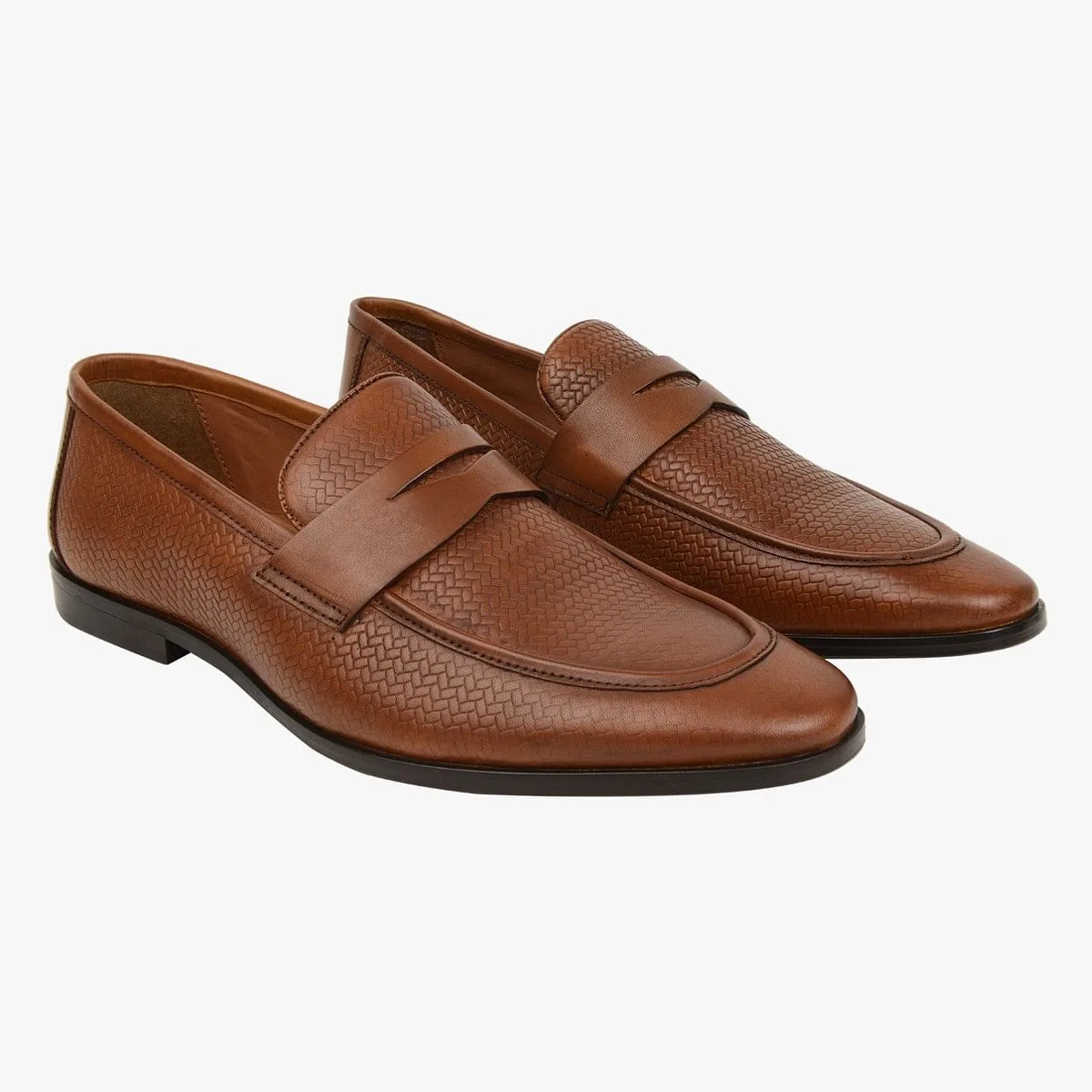 Sm-1123 Brown Driver Loafers