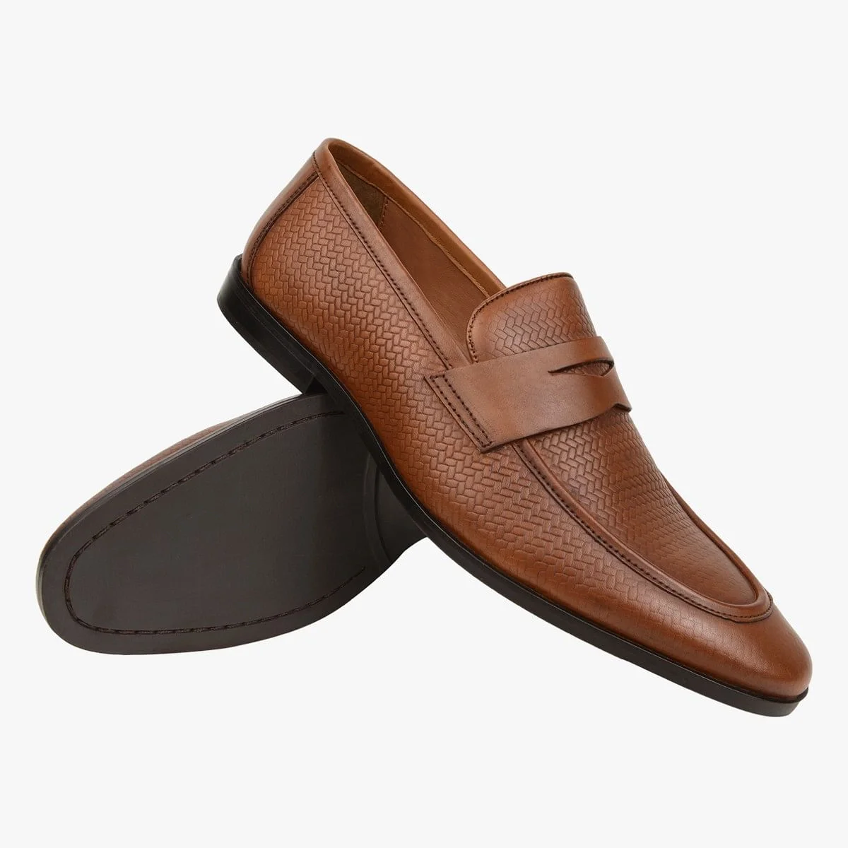Sm-1123 Brown Driver Loafers