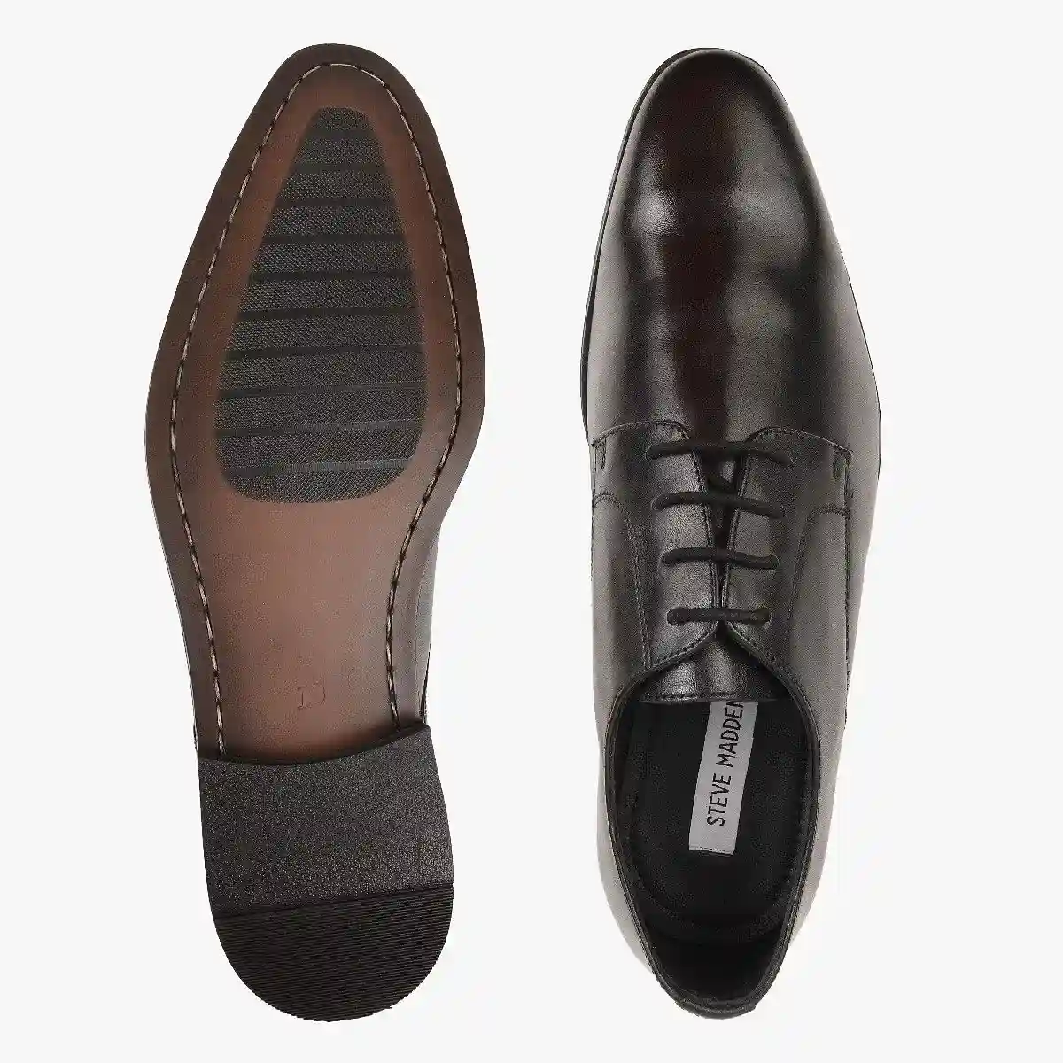 Sm-1126 Black Tie-Ups & Dress Loafers