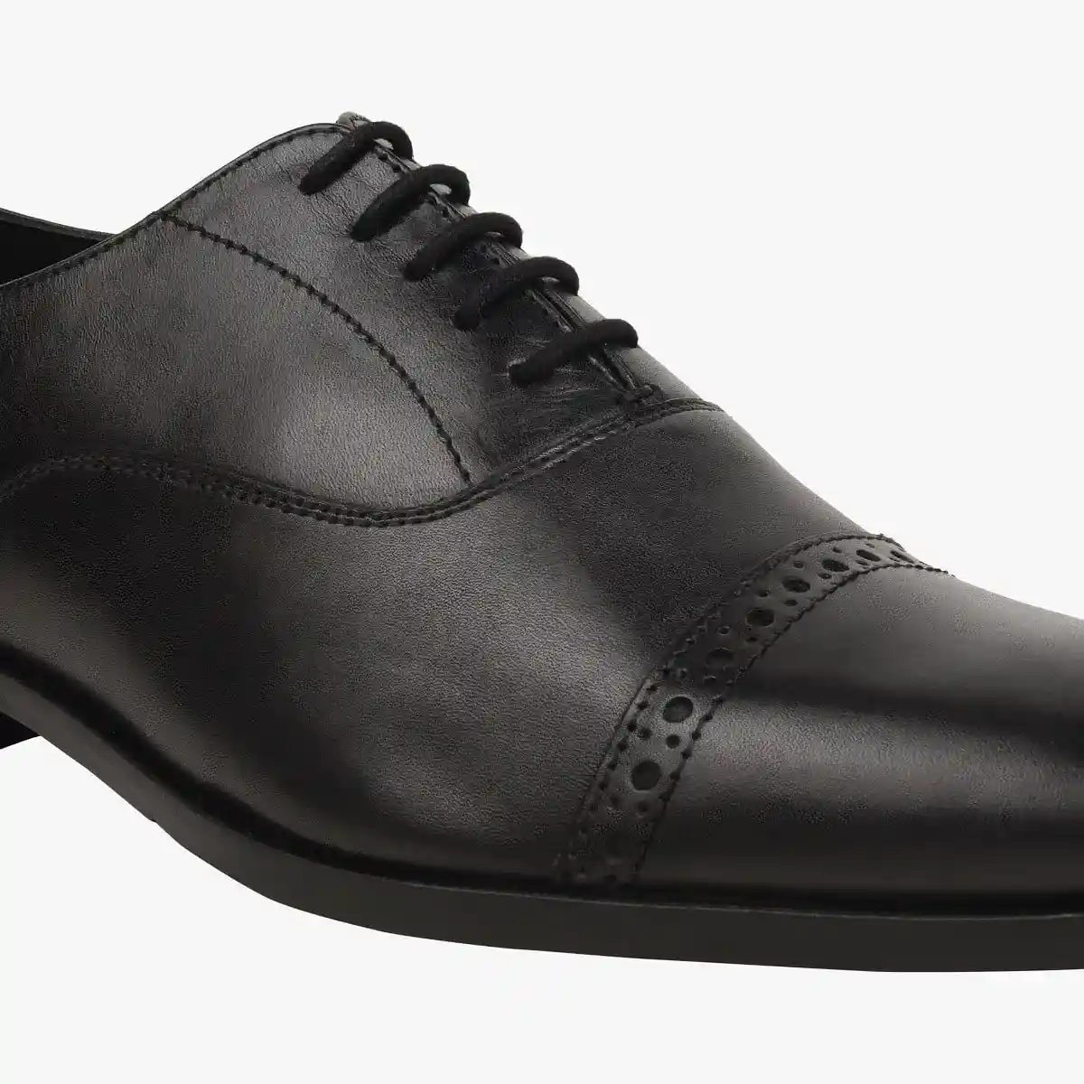Sm-1127 Black Tie-Ups & Dress Loafers