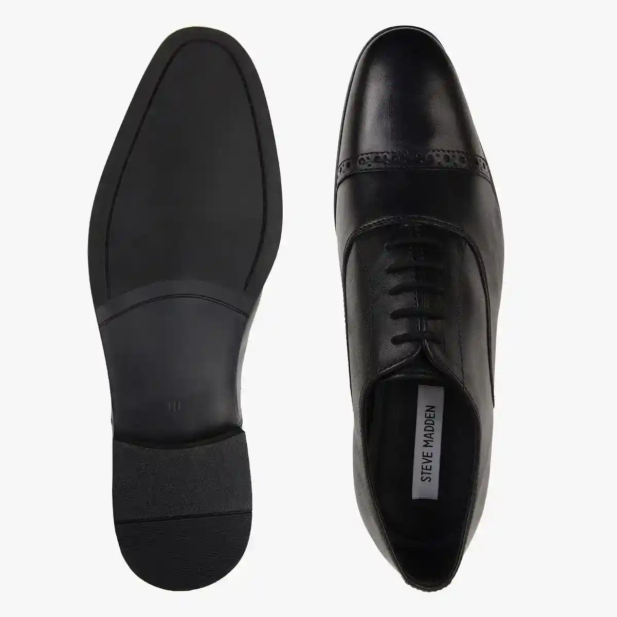 Sm-1127 Black Tie-Ups & Dress Loafers