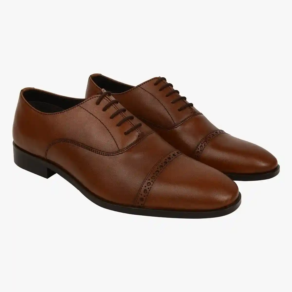 Sm-1127 Brown Tie-Ups & Dress Loafers