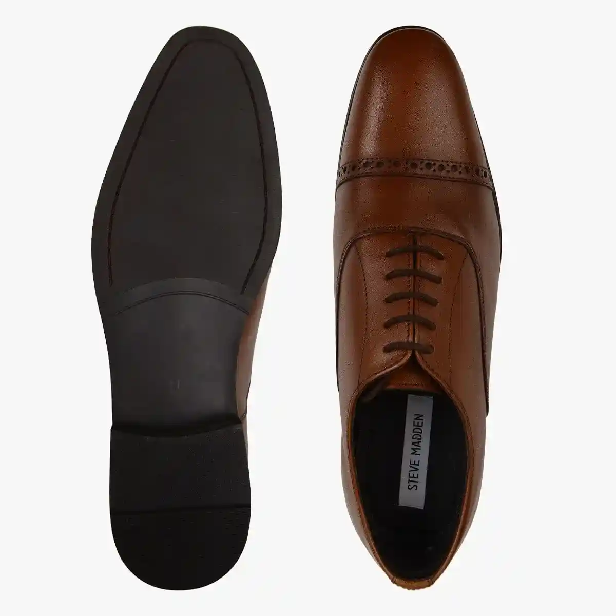 Sm-1127 Brown Tie-Ups & Dress Loafers