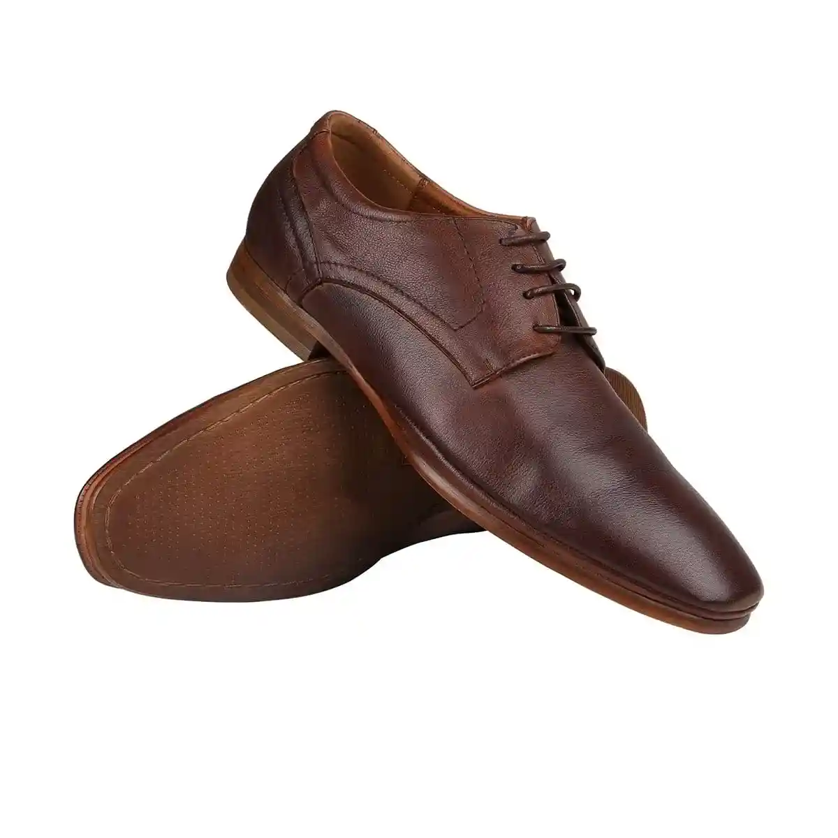 Subject Brown Tie-Ups & Dress Loafers