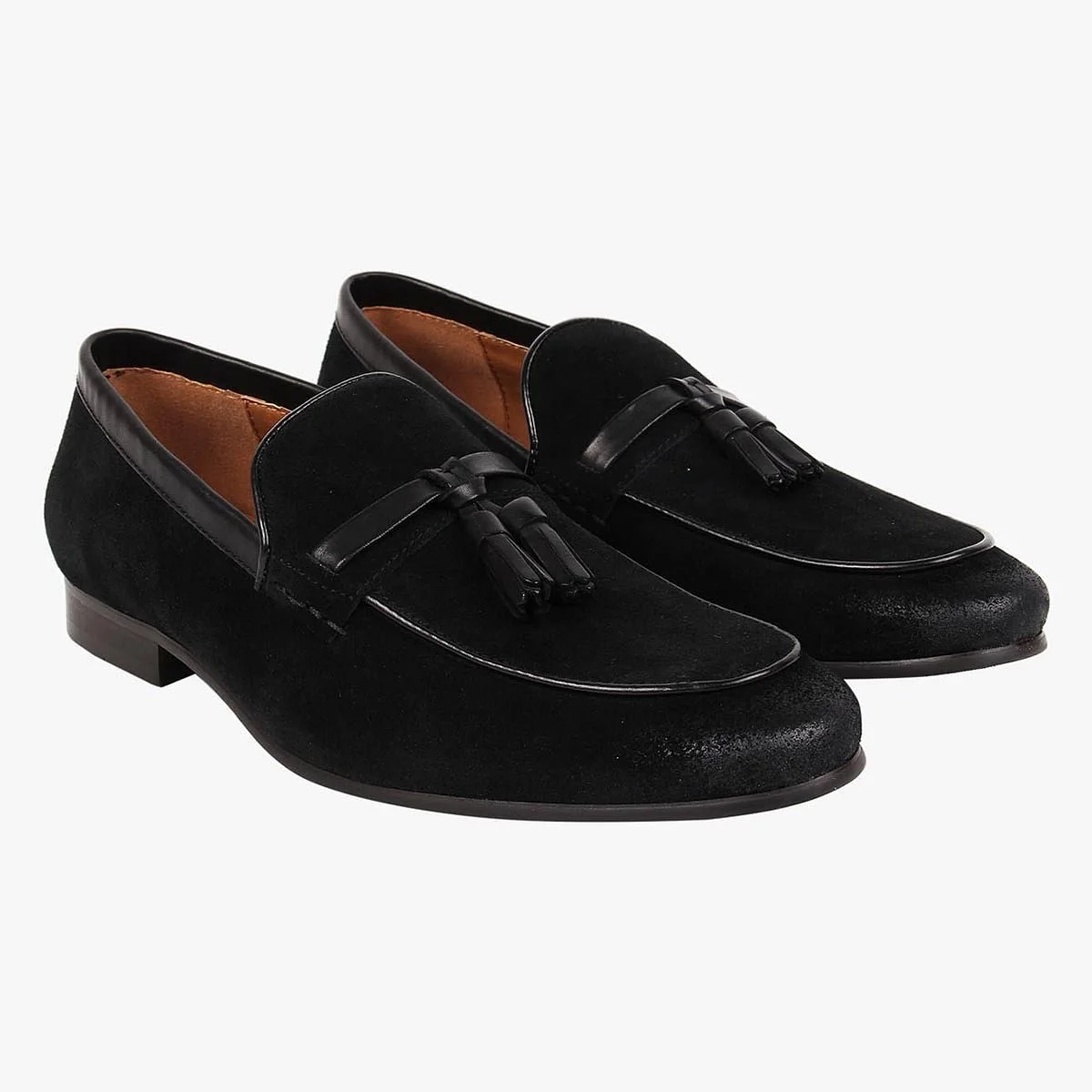 Summit Black Driver Loafers