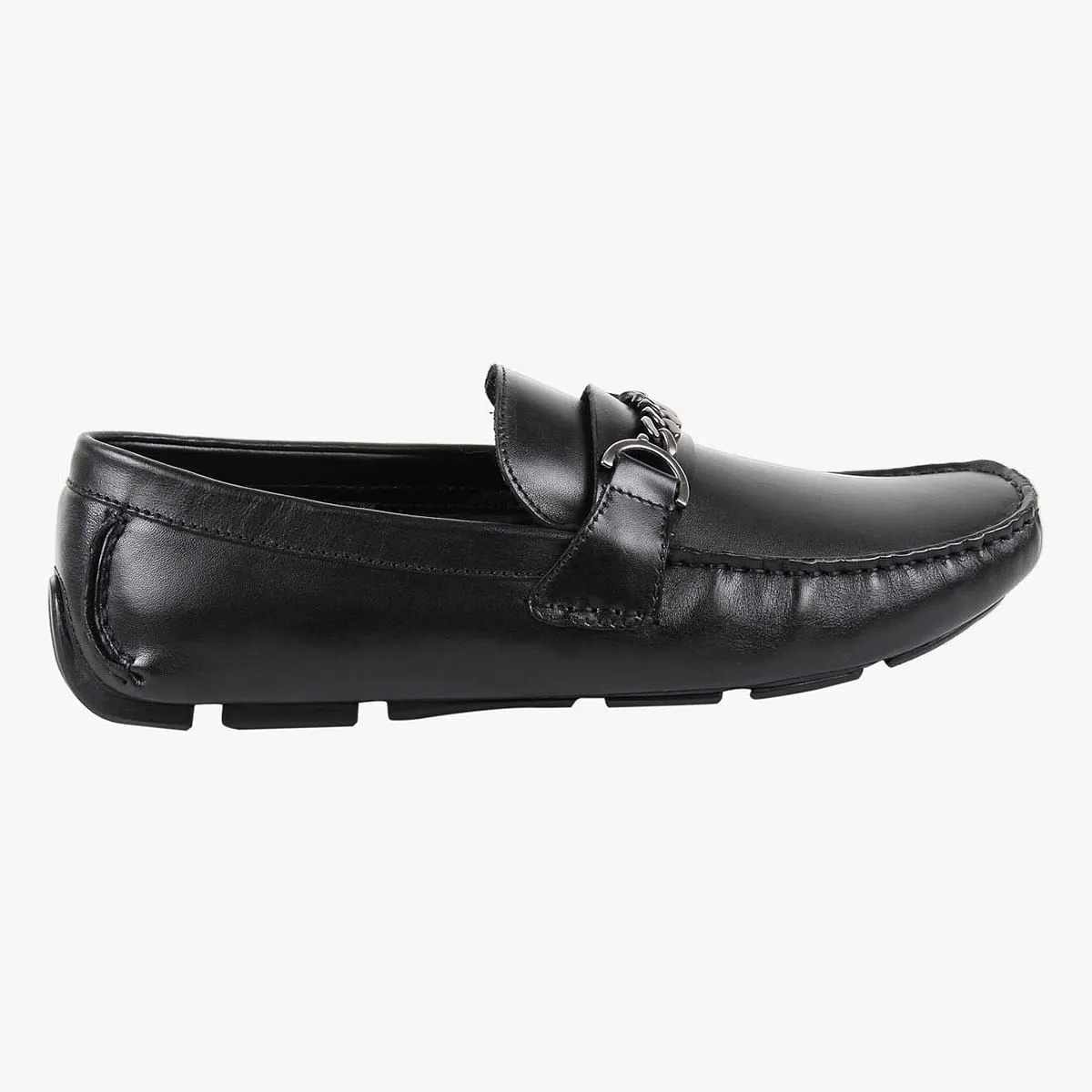 Tempel Black Driver Loafers