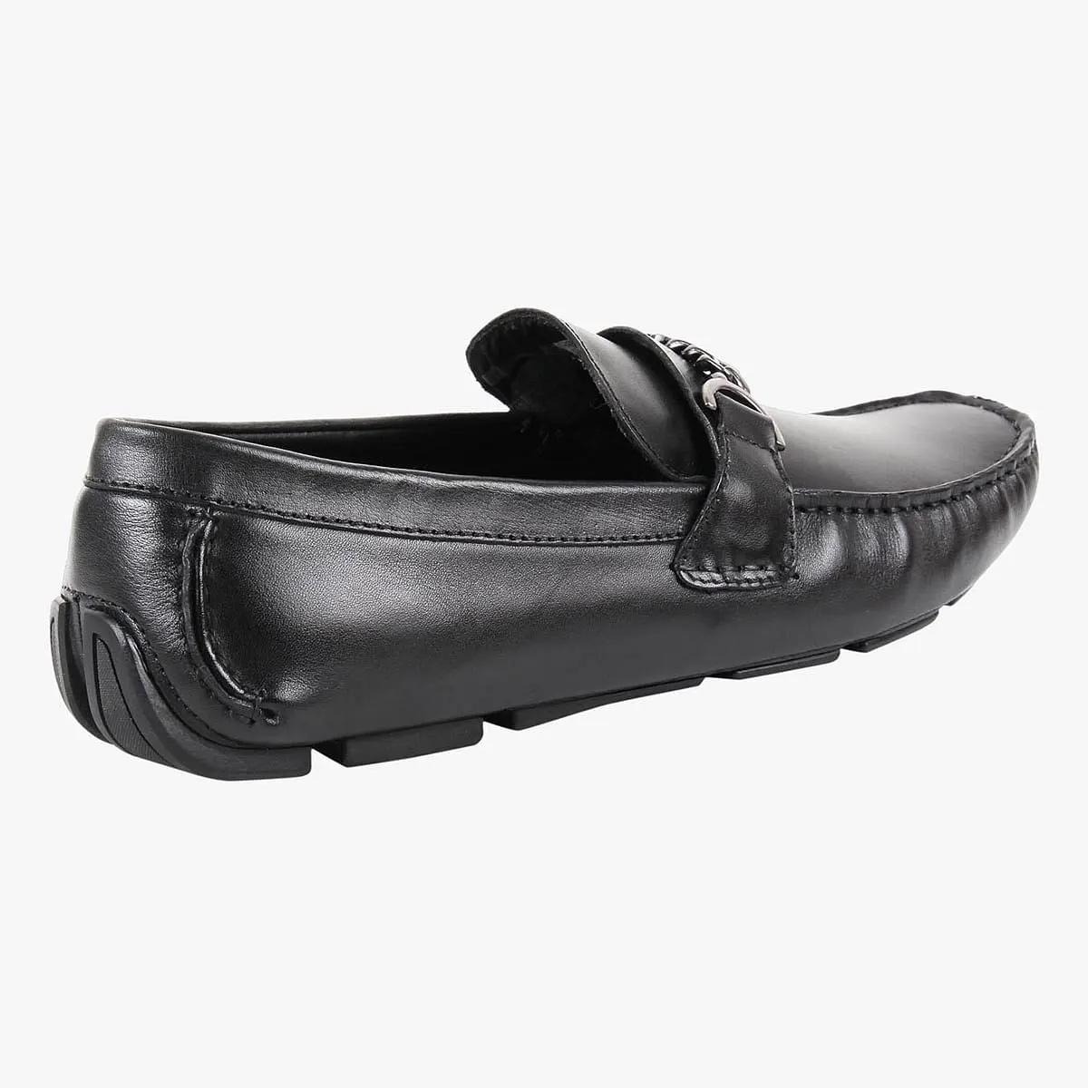 Tempel Black Driver Loafers