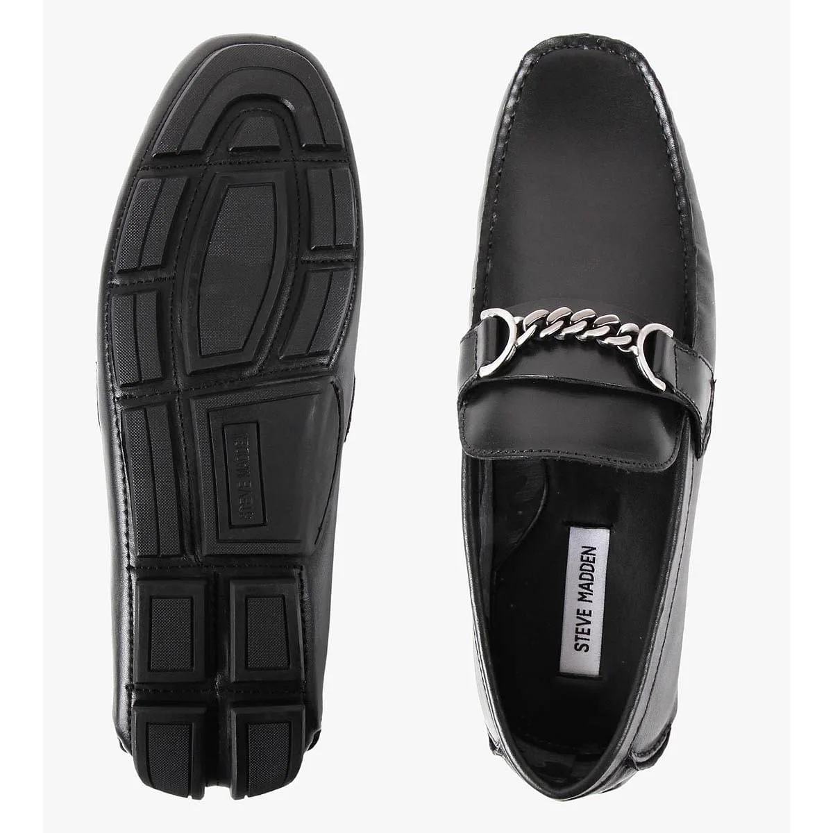 Tempel Black Driver Loafers