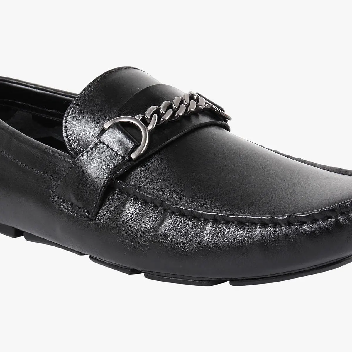 Tempel Black Driver Loafers
