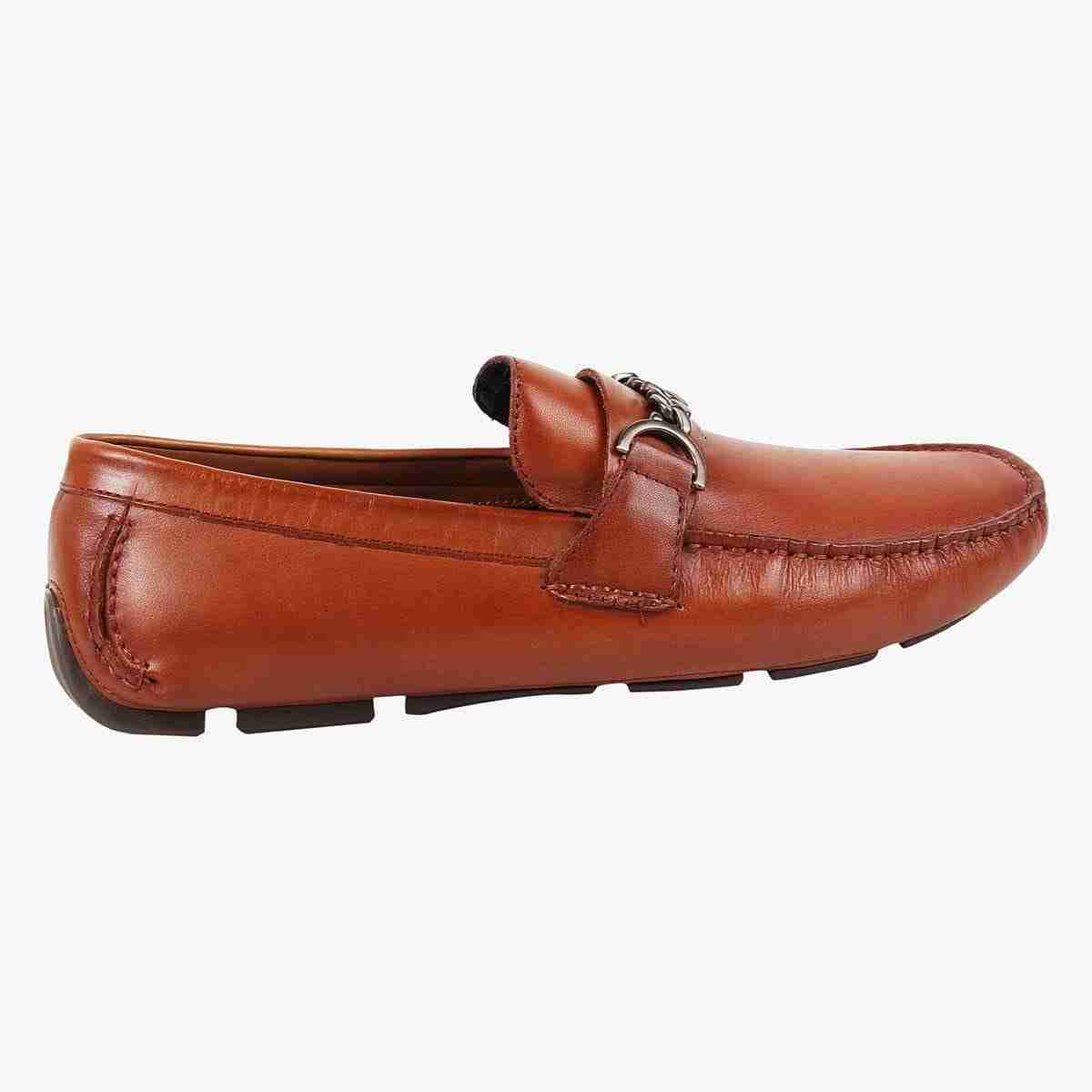 Tempel Brown Driver Loafers