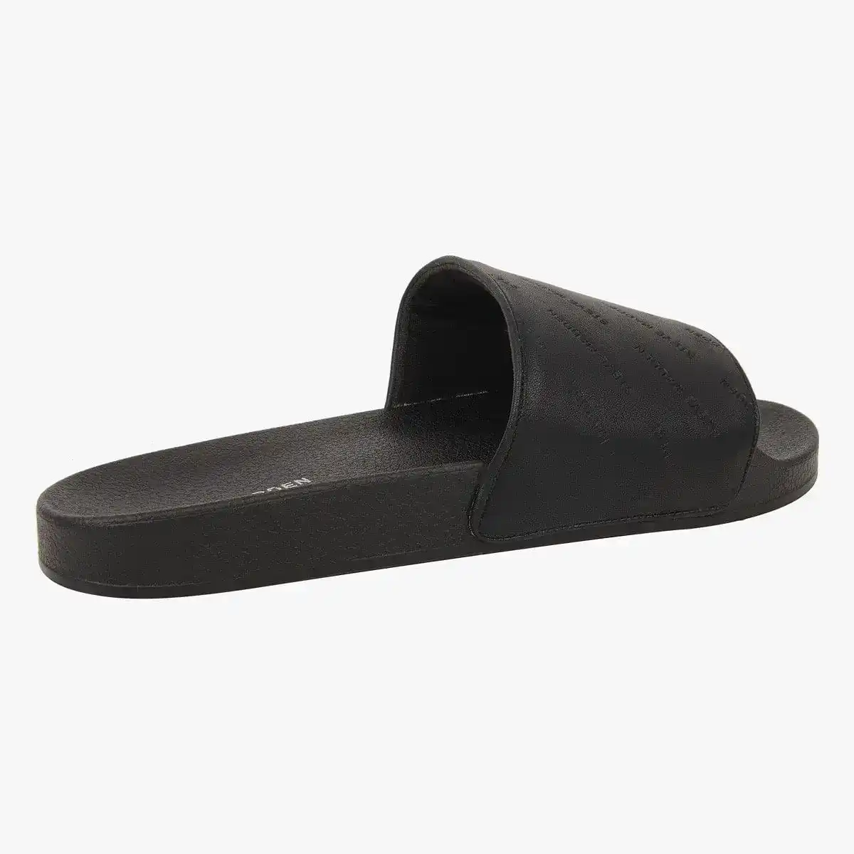 Tevon Black Sandals & Flip Flops