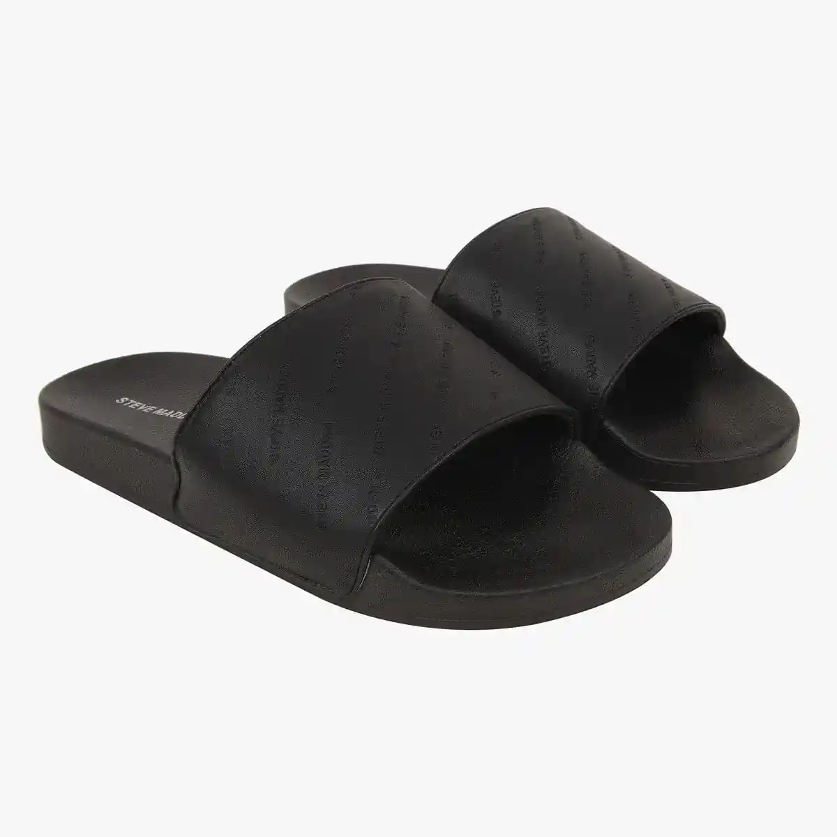 Tevon Black Sandals & Flip Flops