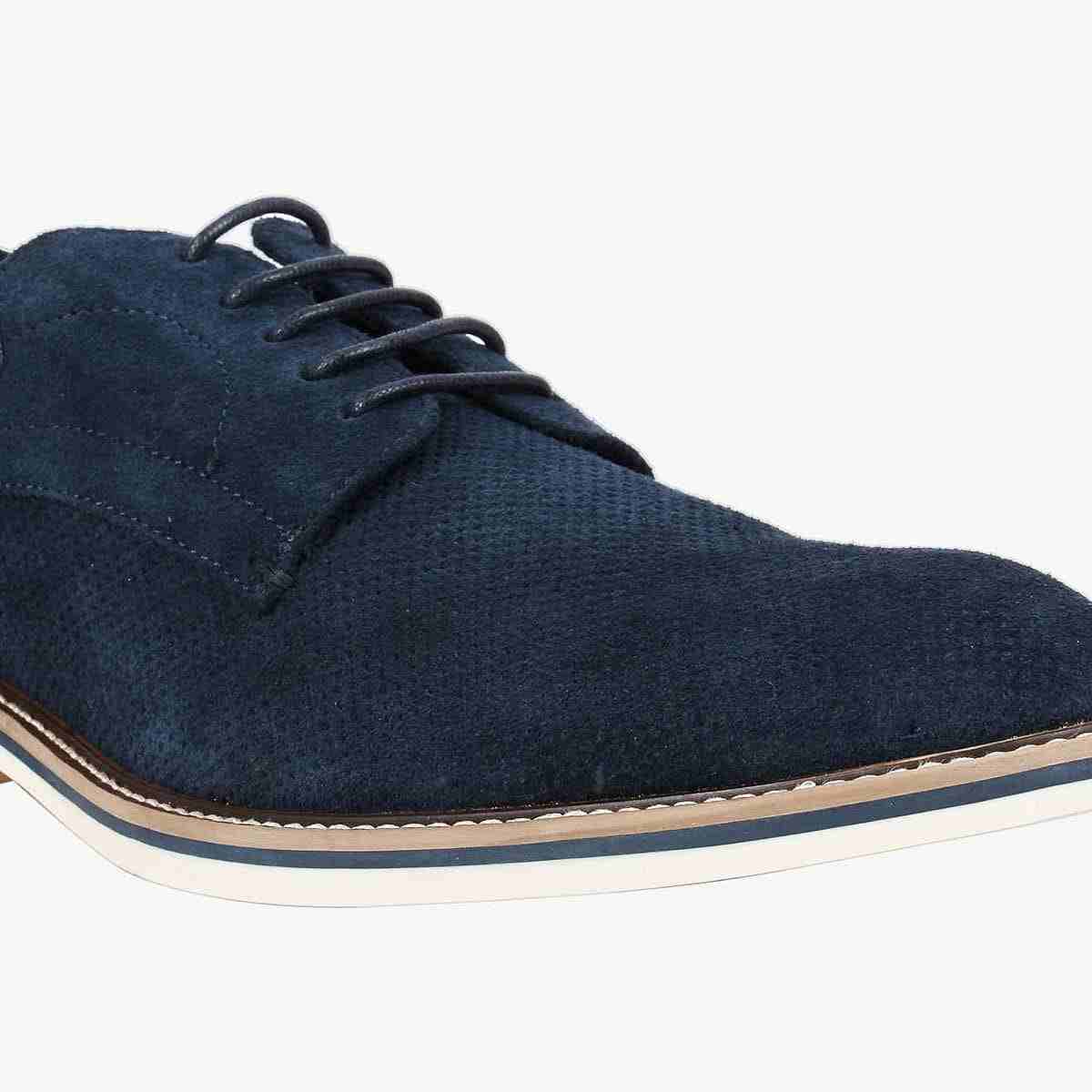 Thundarr Blue Tie-Ups & Dress Loafers