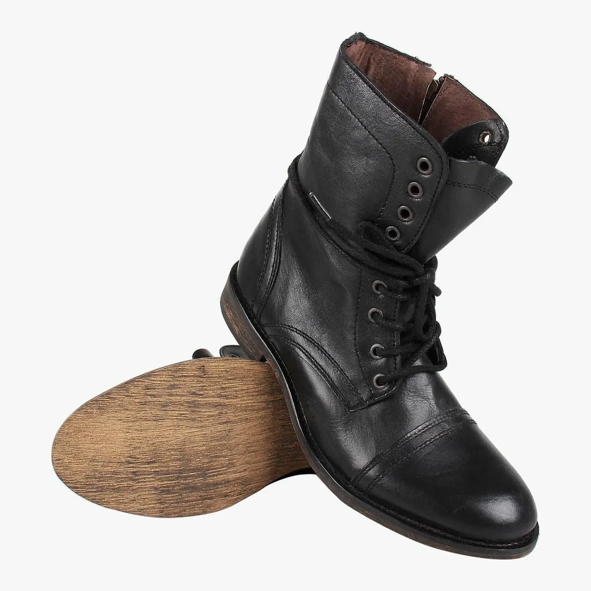 Trek Black Boots