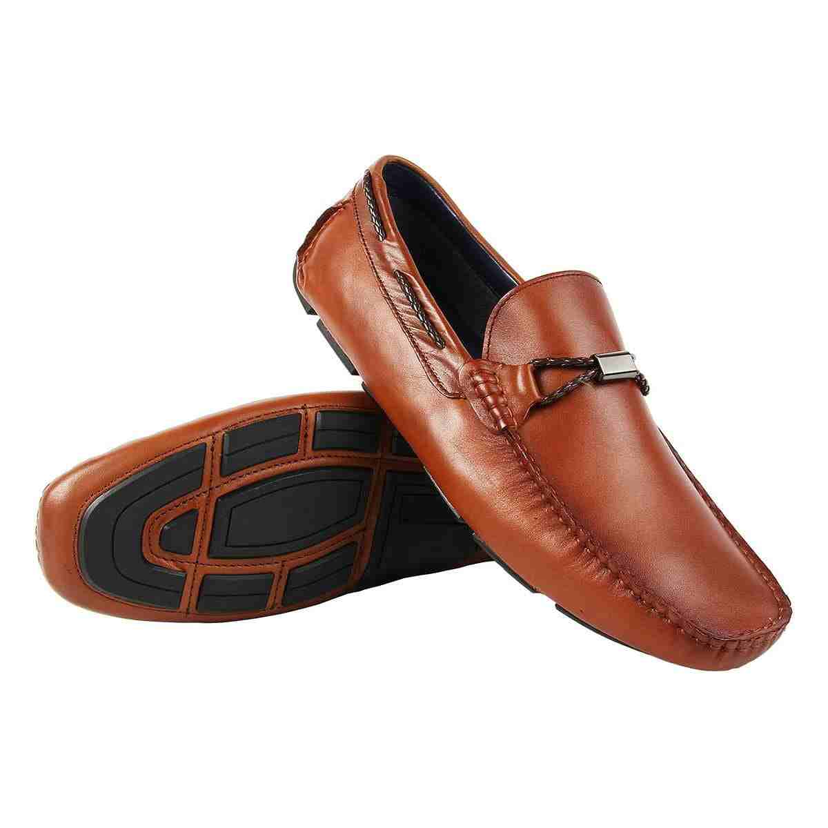 Trikee Brown Driver Loafers