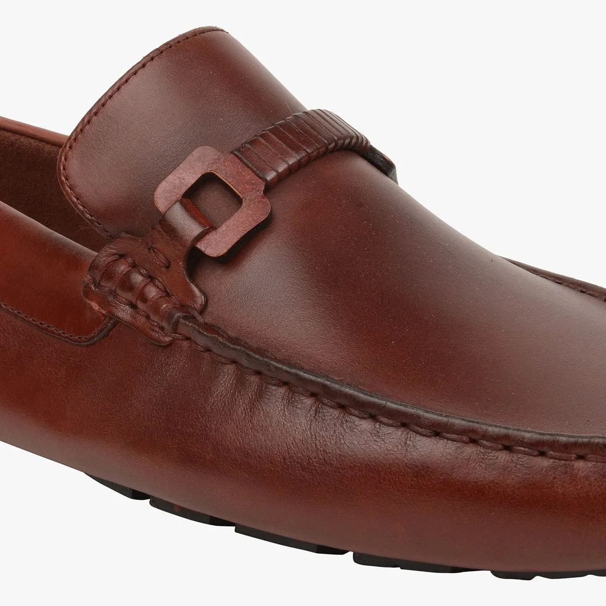 Waco Red Driver Loafers