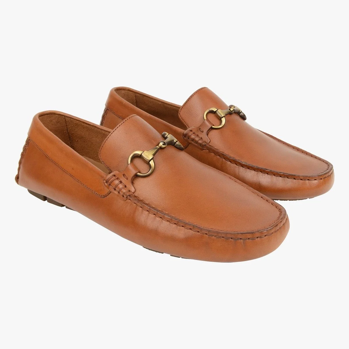 Walther Red Driver Loafers