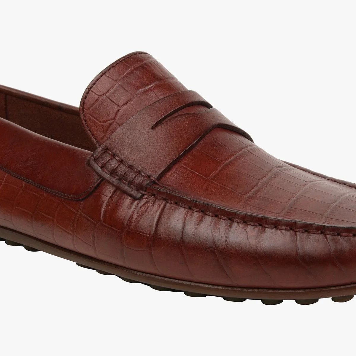 Yorkk Red Driver Loafers
