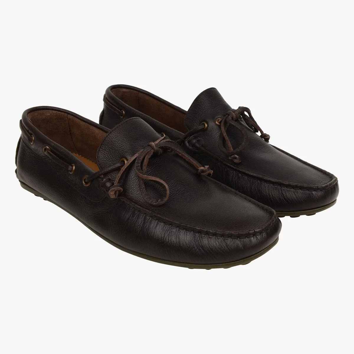 Young Brown Driver Loafers