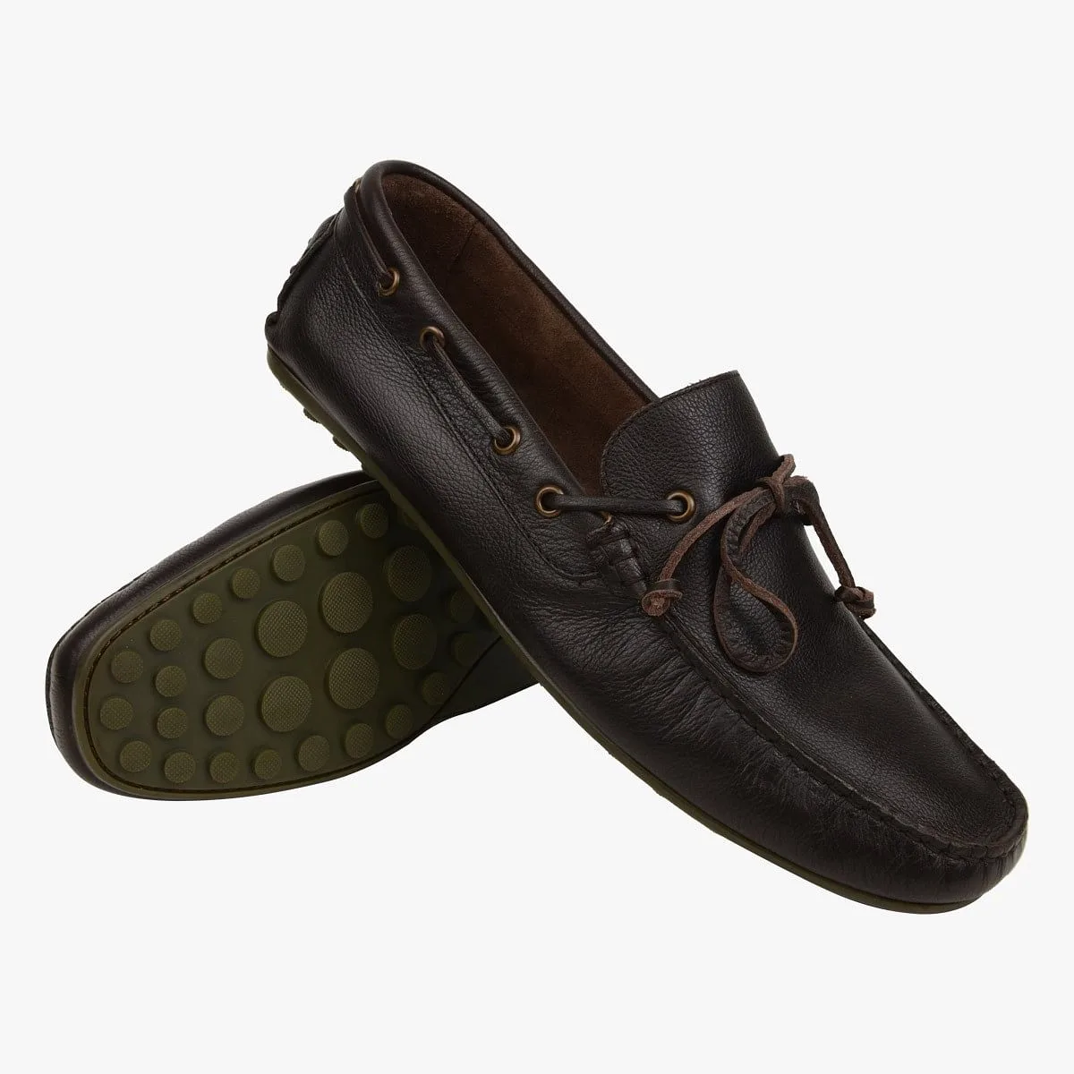 Young Brown Driver Loafers