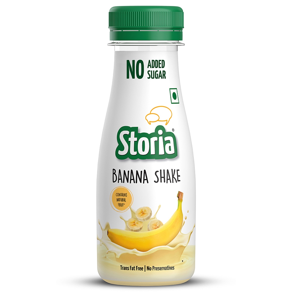 Storia No Added Sugar Banana Shake 180 Ml