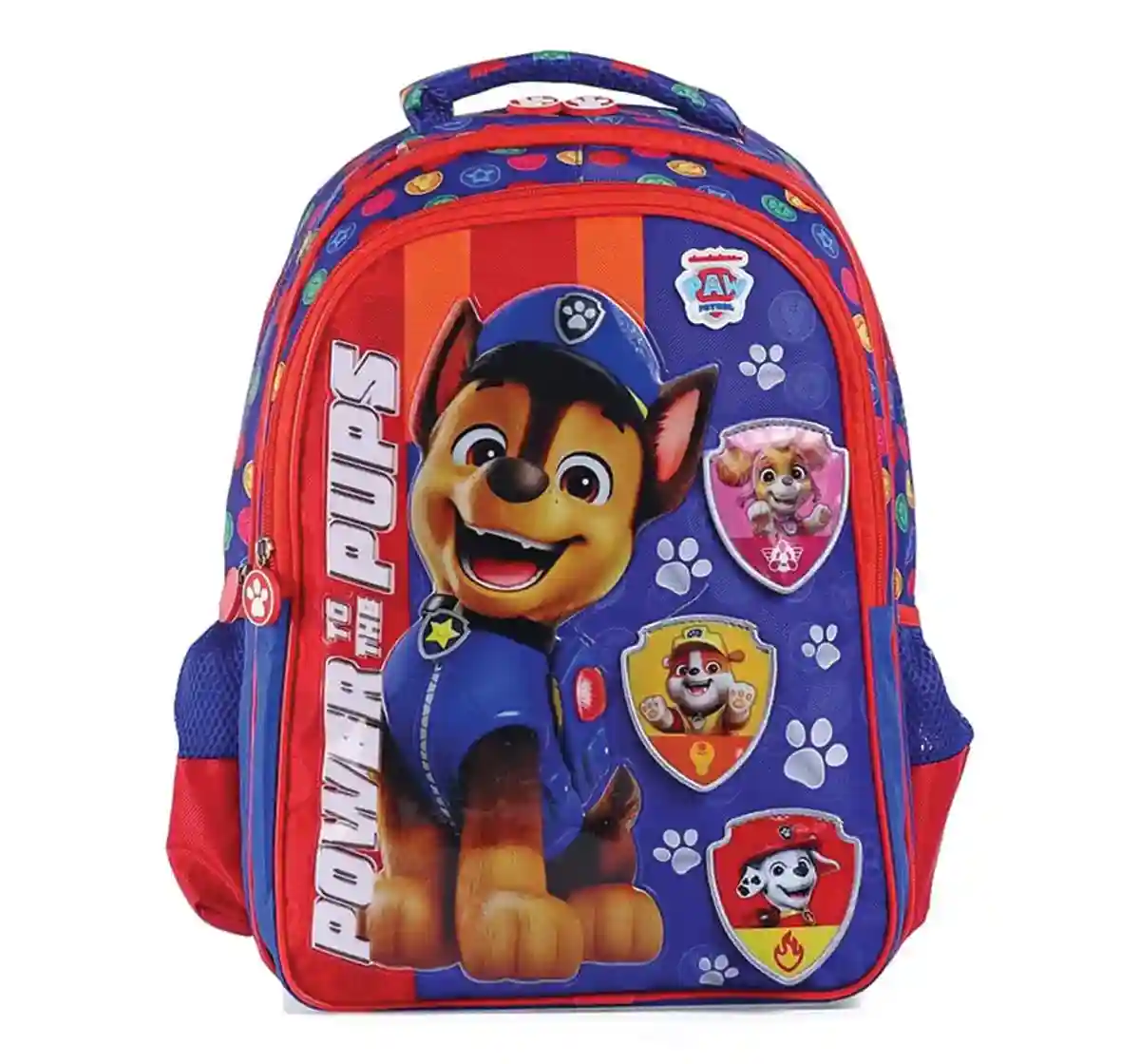 Striders Paw Patrol Flap Premium School Bag, 14-Inch, 3Y+