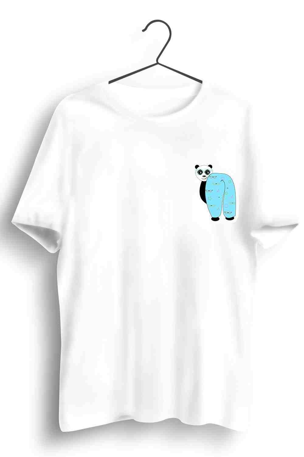 Smarty Pants Graphic Printed Mens Round Neck White Cotton Tshirt
