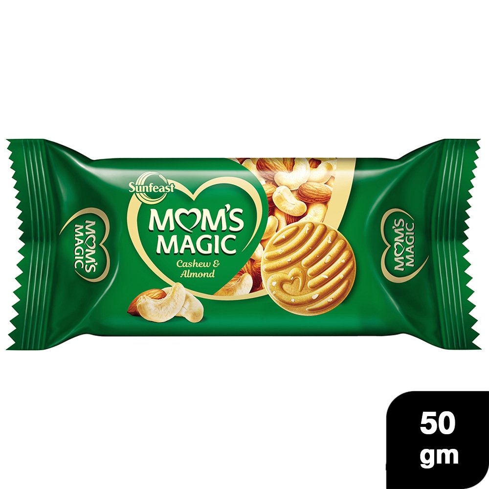 Sunfeast Mom's Magic Cashew & Almond Cookies 50 G