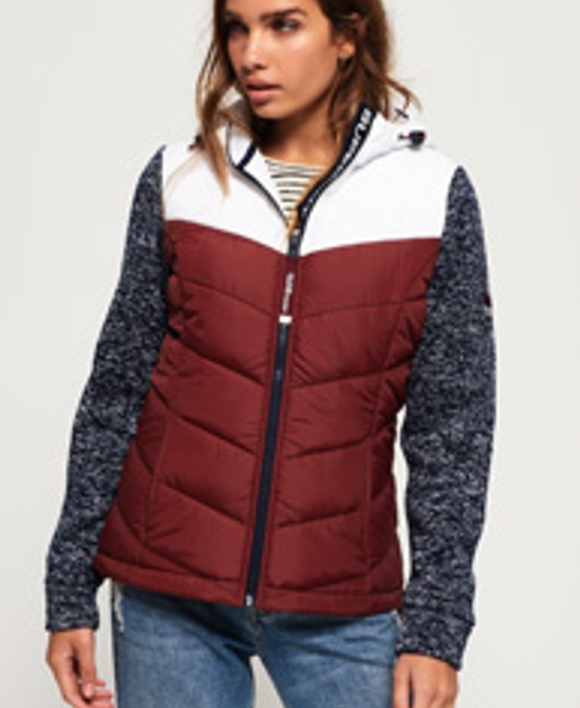 STORM HYBRID CLRBLOCK ZIPHOOD