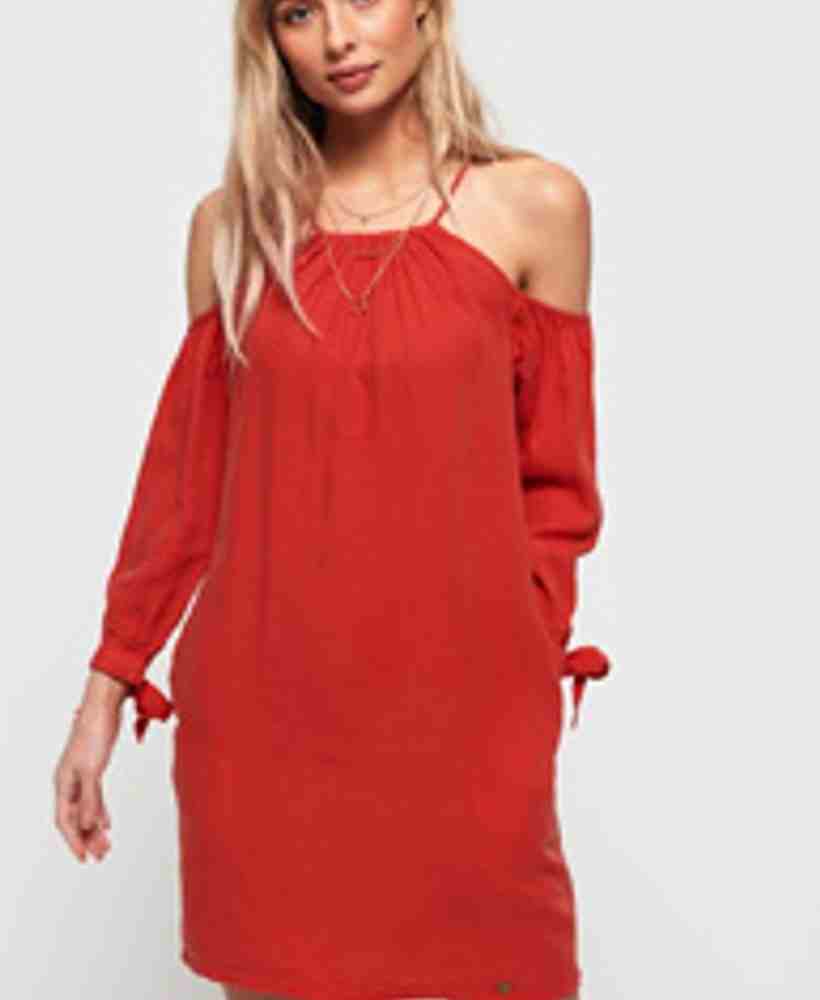 EDEN COLD SHOULDER DRESS