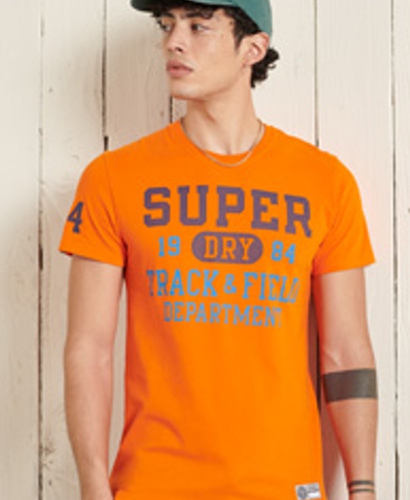 LIGHTWEIGHT TRACK & FIELD GRAPHIC T-SHIRT
