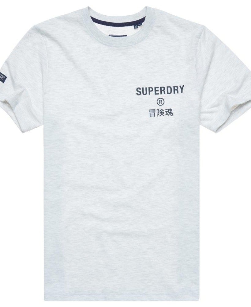 VINTAGE CORPORATE LOGO MARL T-SHIRT
