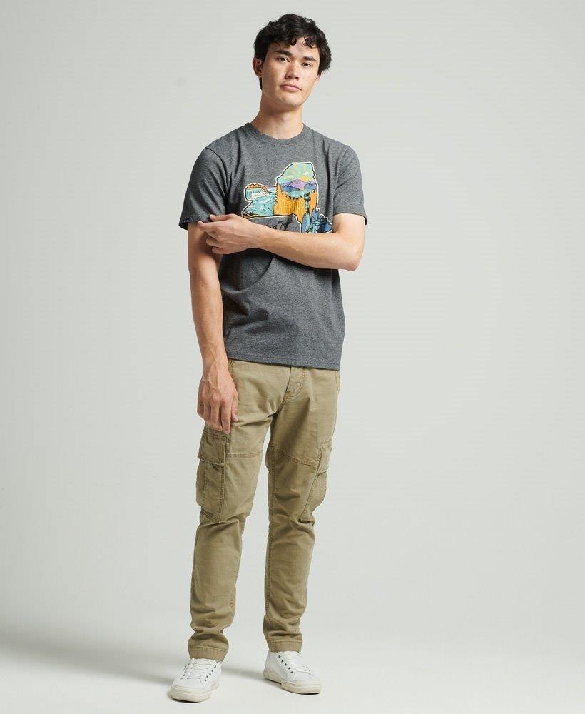 TRAVEL POSTCARD GRAPHIC T-SHIRT