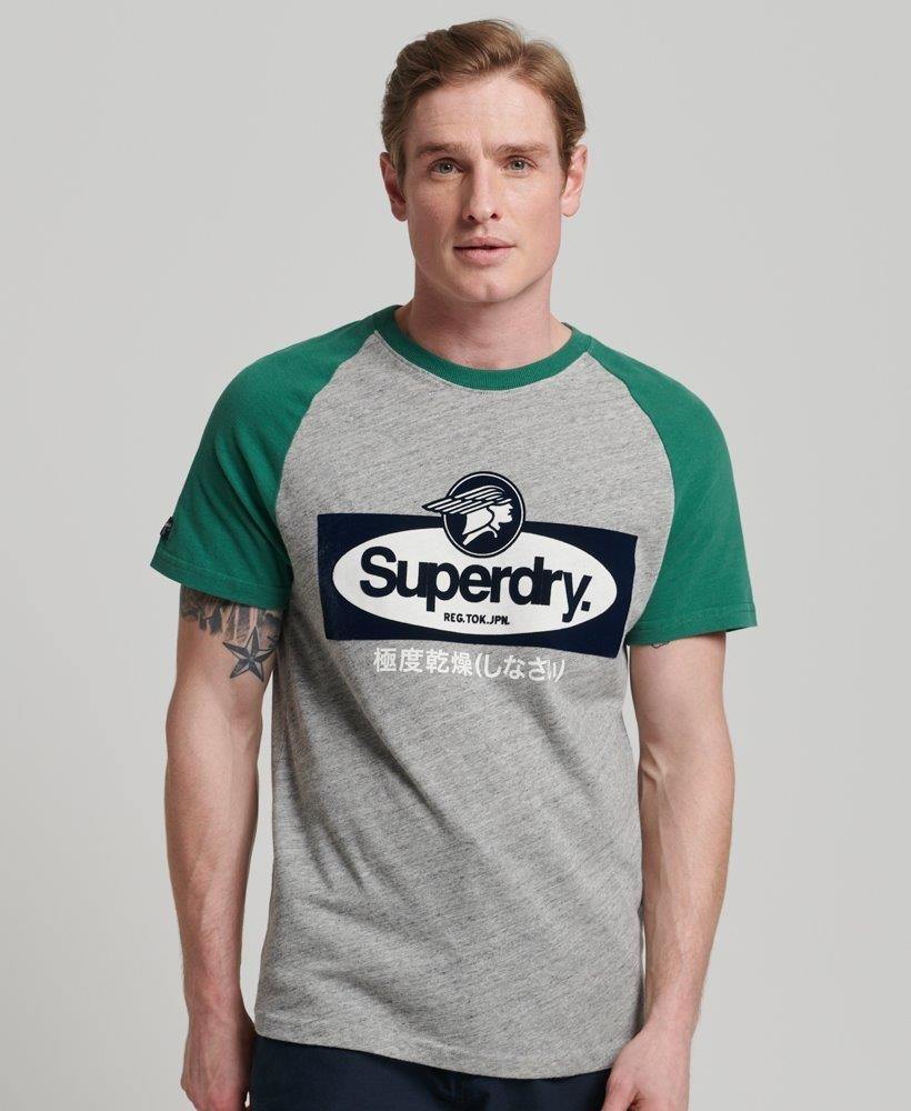 CORE LOGO GRAPHIC RAGLAN T-SHIRT