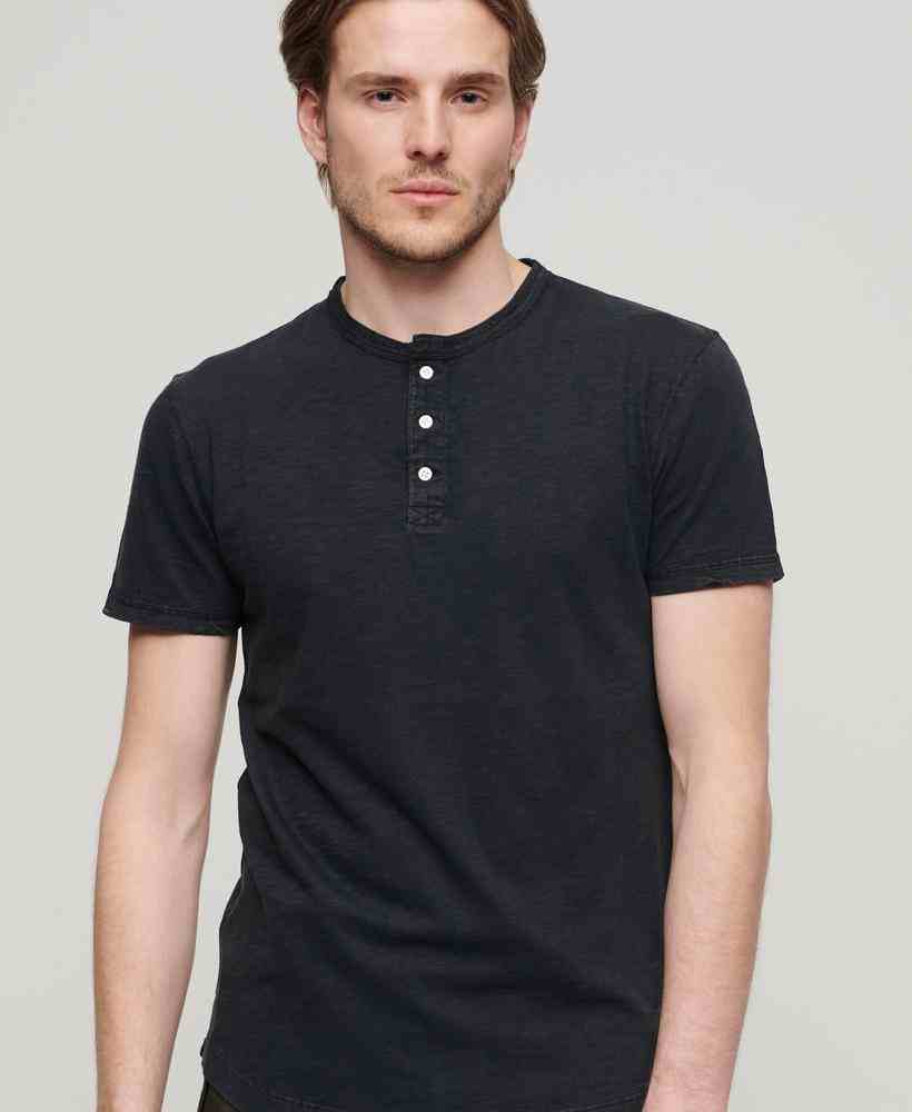 SHORT SLEEVE GRANDAD TOP