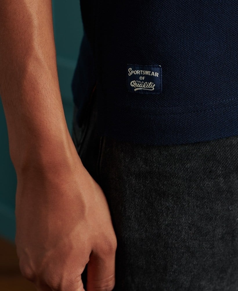 ORGANIC COTTON SUPERSTATE POLO SHIRT