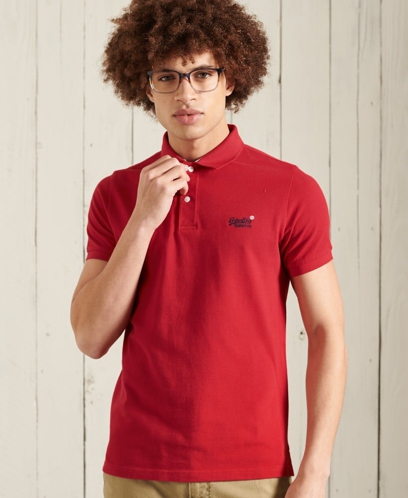 ORGANIC COTTON CLASSIC PIQUE POLO SHIRT