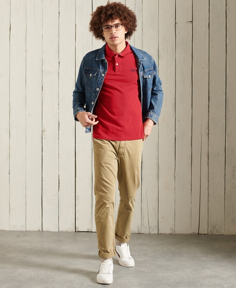 ORGANIC COTTON CLASSIC PIQUE POLO SHIRT