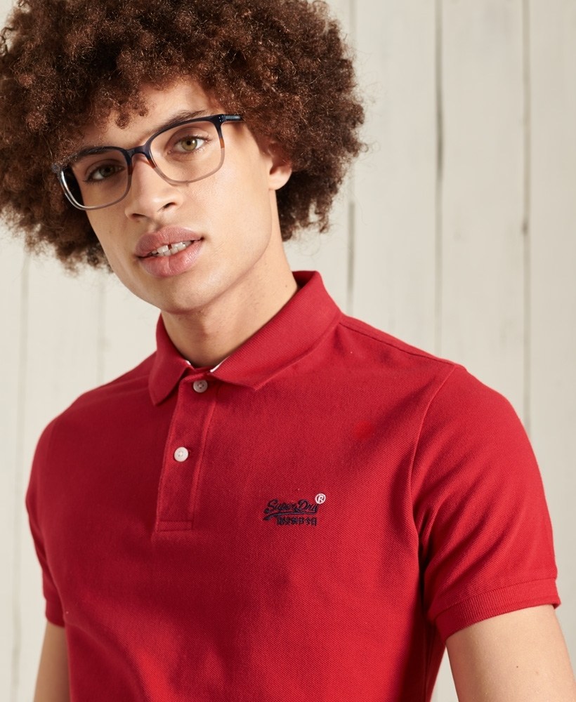 ORGANIC COTTON CLASSIC PIQUE POLO SHIRT