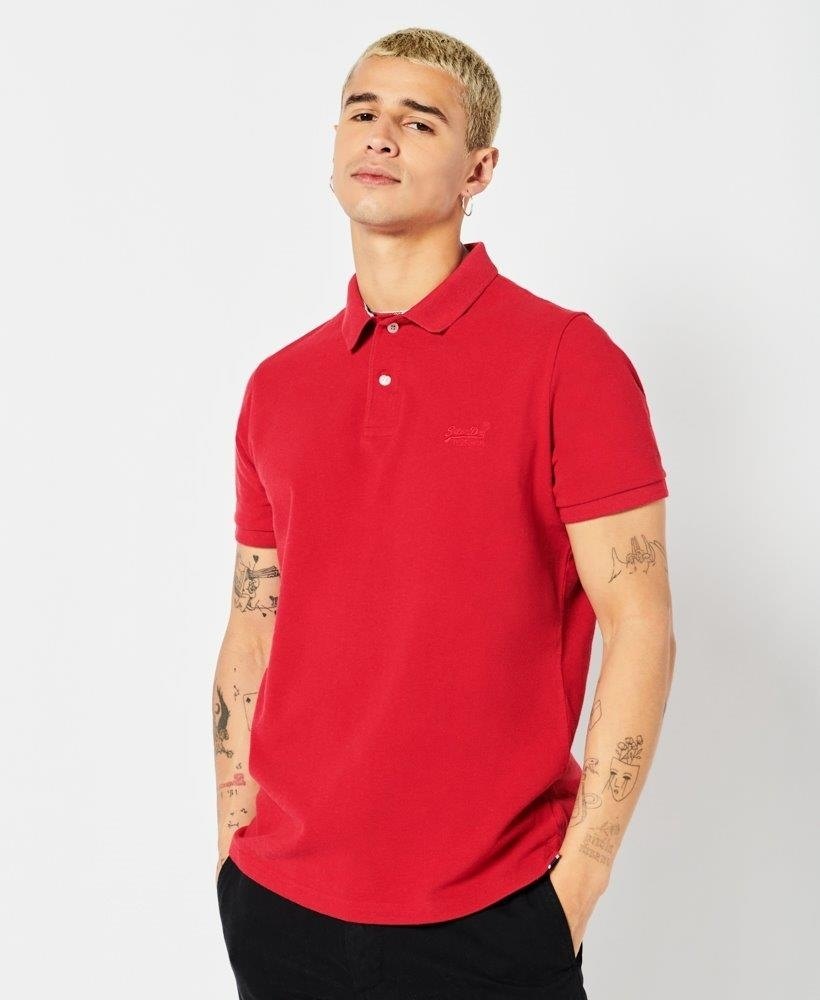 Superdry classic pique polo co outlet