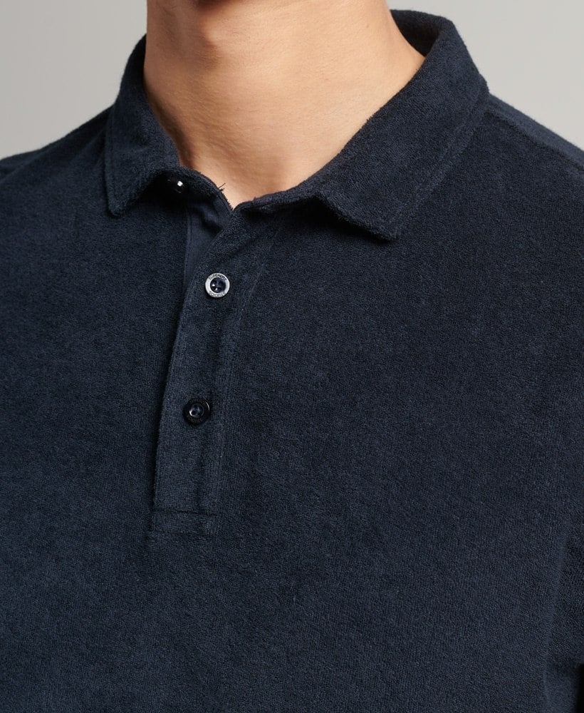 ORGANIC COTTON STUDIOS TOWELLING POLO SHIRT