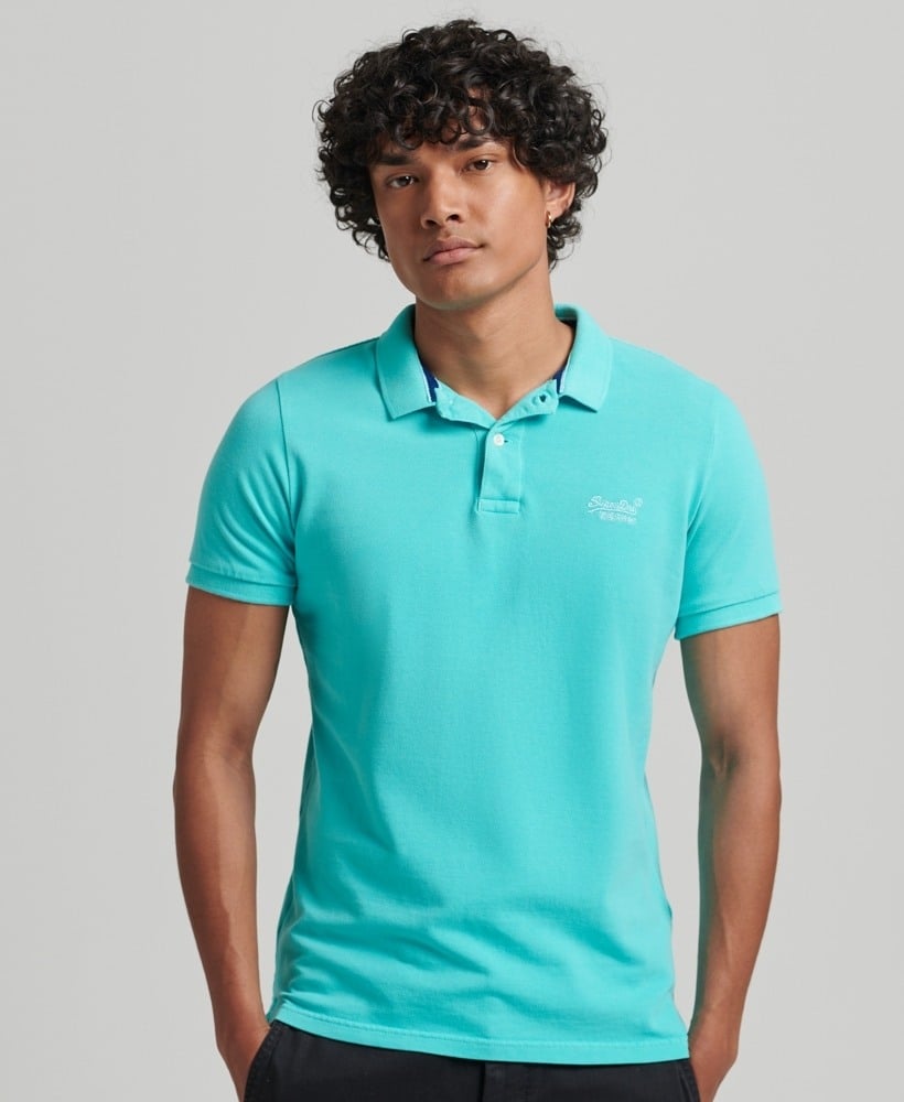 ORGANIC COTTON VINTAGE DESTROY POLO SHIRT