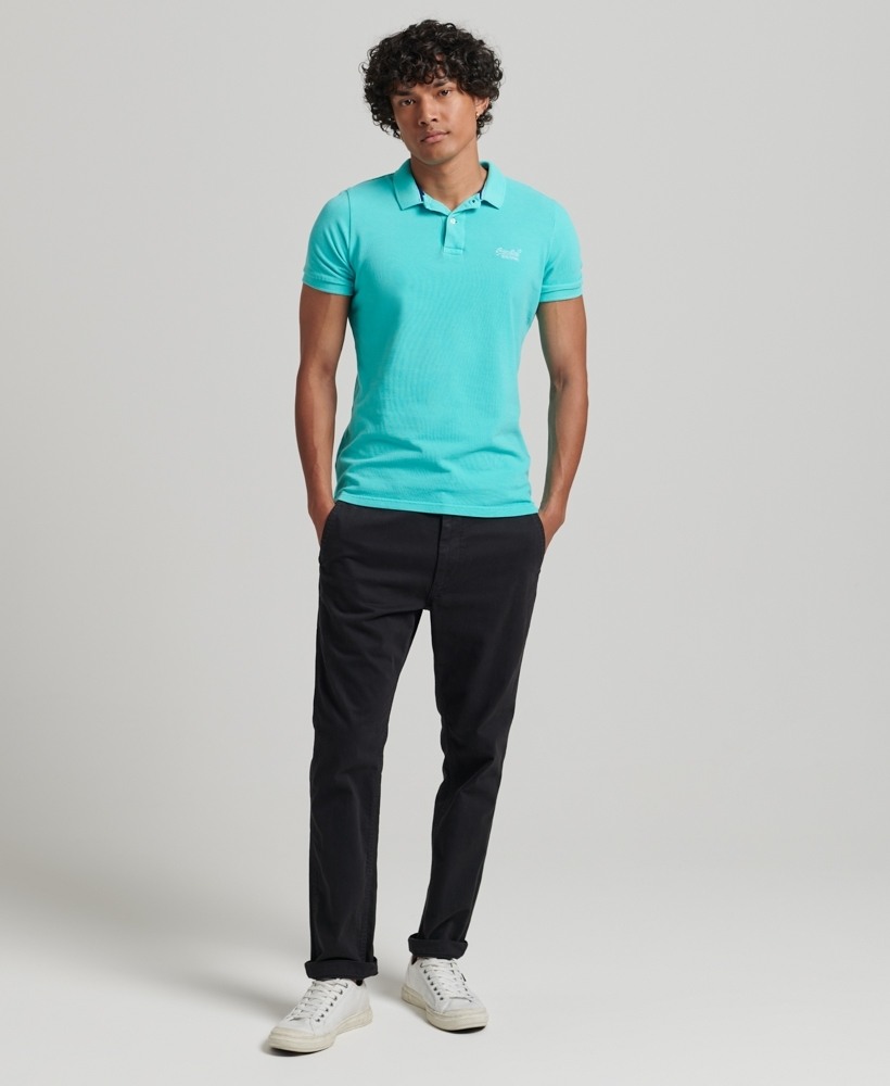 ORGANIC COTTON VINTAGE DESTROY POLO SHIRT