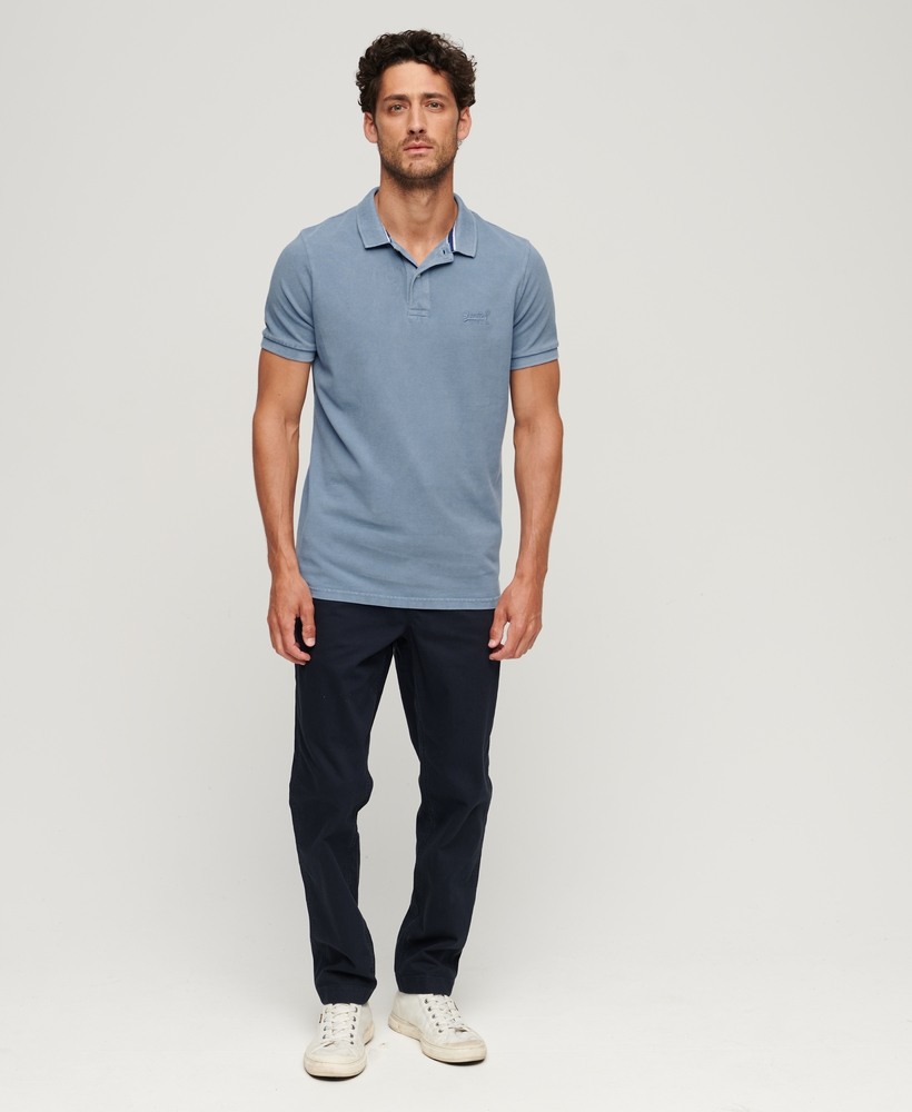 ORGANIC COTTON VINTAGE DESTROY POLO SHIRT