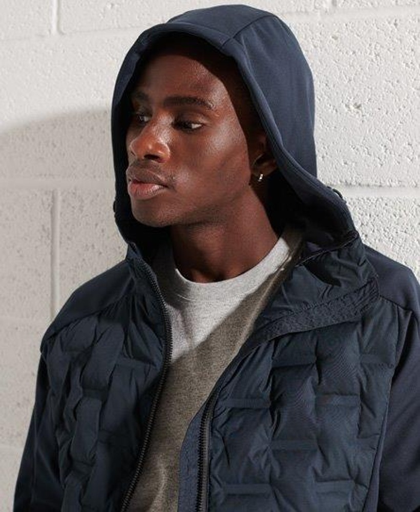 MOUNTAIN HYBRID ZIP HOODIE